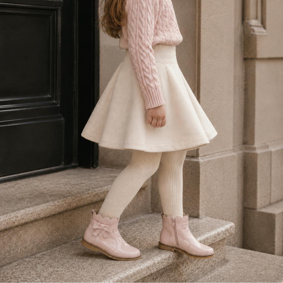 Cellia Bootie | Pink Leather