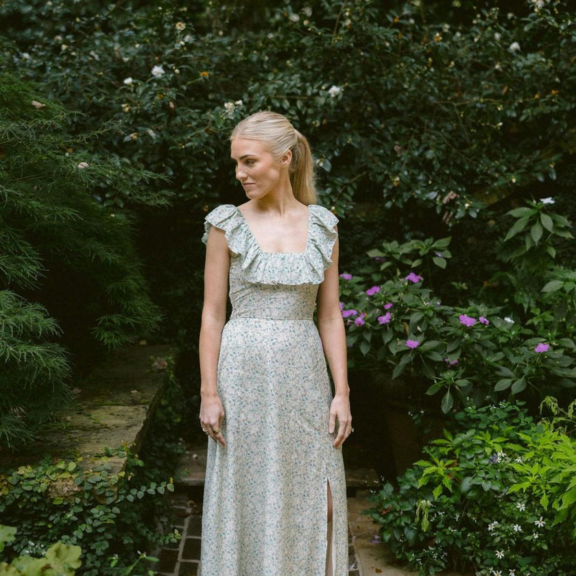 Iris Dress in English Garden