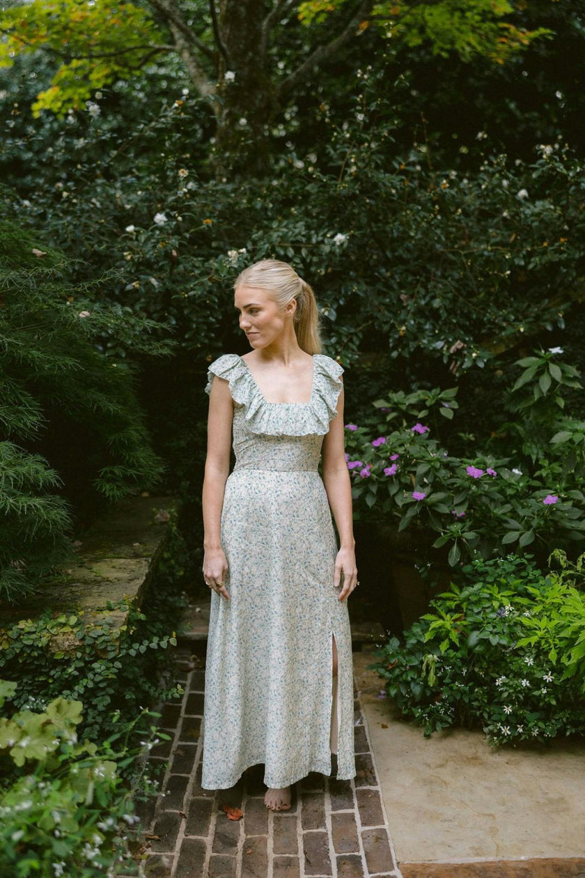 Iris Dress in English Garden