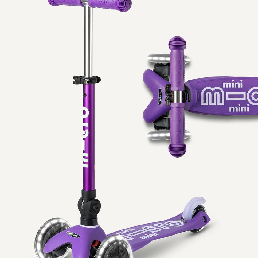 Micro Mini Foldable LED Scooter