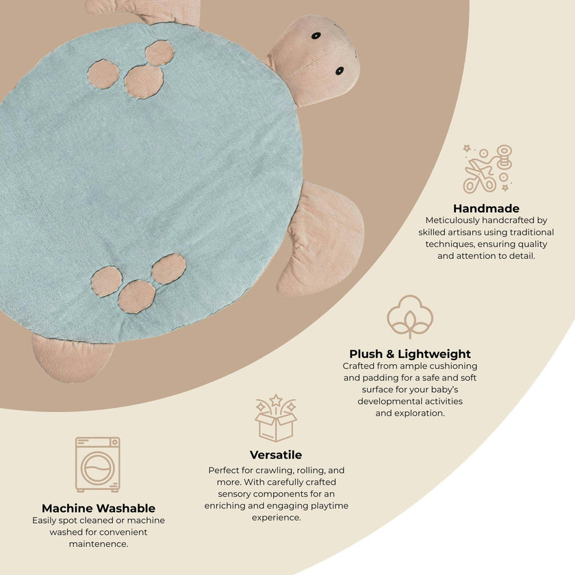 Cove Sea Life Turtle Play Mat