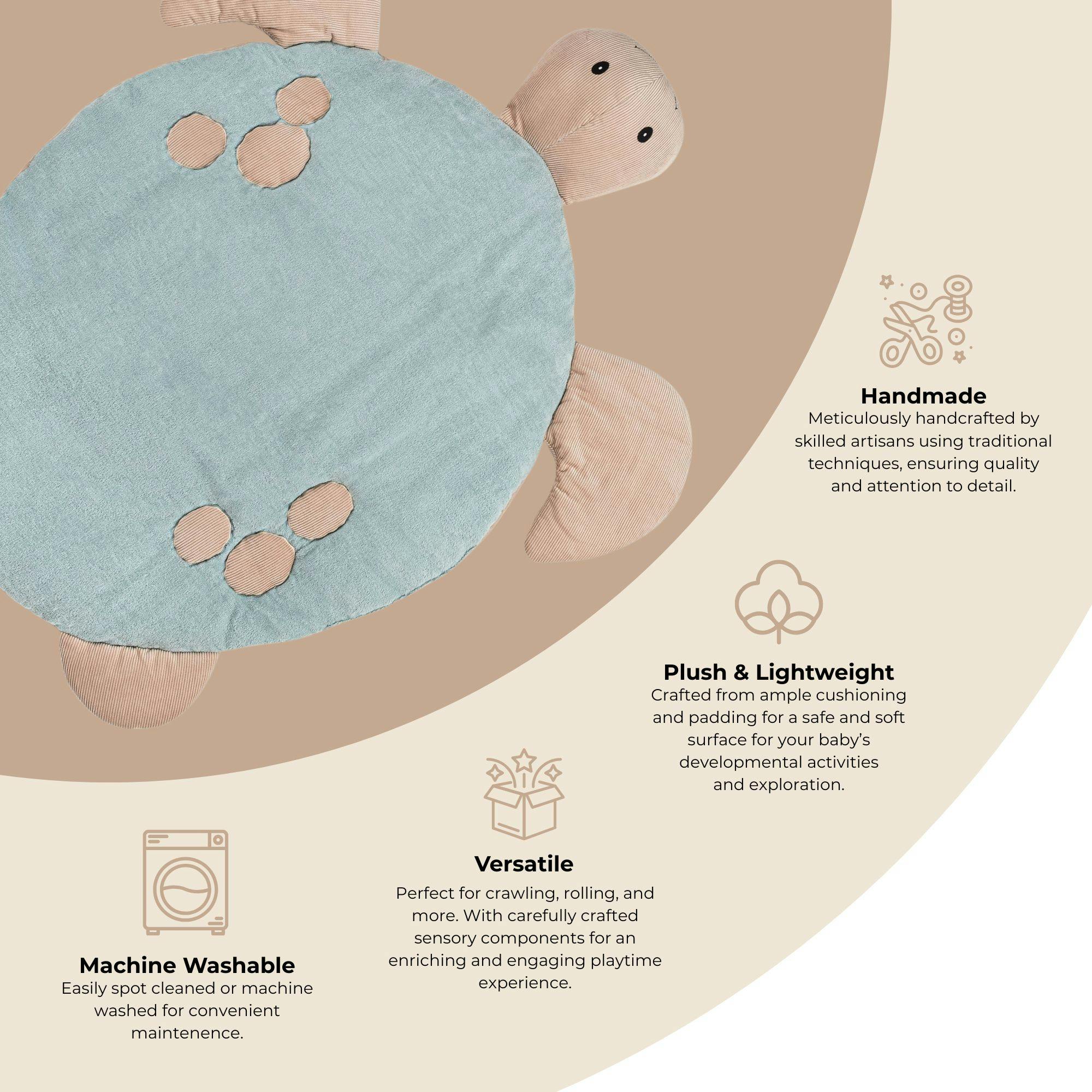 Cove Sea Life Turtle Play Mat