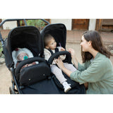 Indie Twin Black Double Stroller