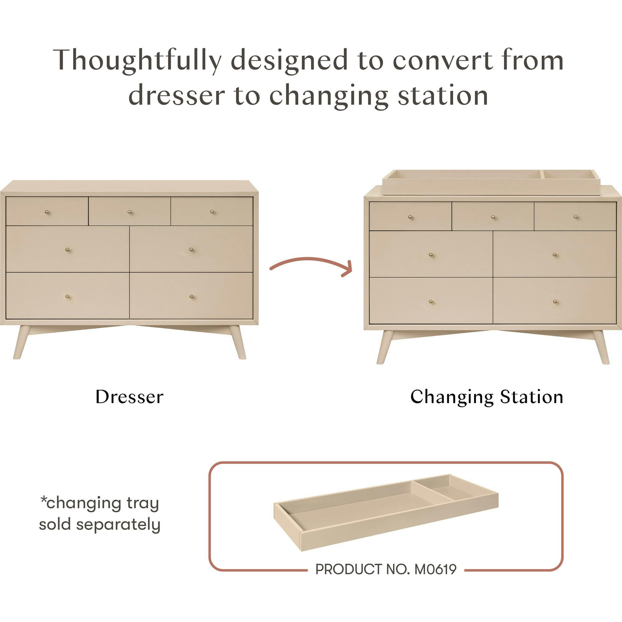 Palma 7-Drawer Wide Assembled Dresser (53