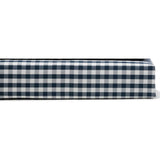Luxe Premium Percale Bed Sheets in Navy Gingham