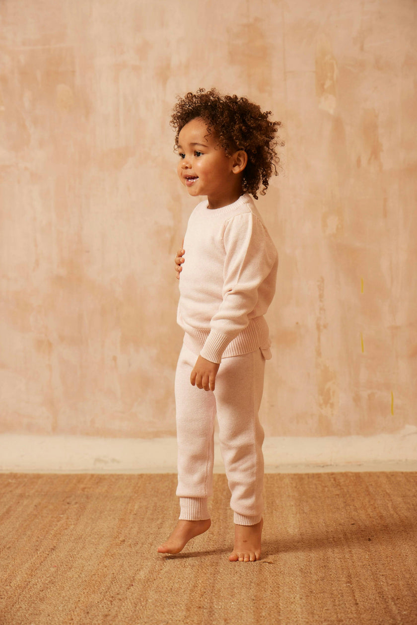 Baby Ruffled Pants | Blush