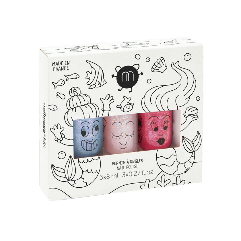 Nail Polish Mermaid Trio