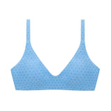 women's le marin dot scoop neck bikini top