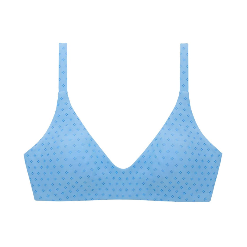women's le marin dot scoop neck bikini top