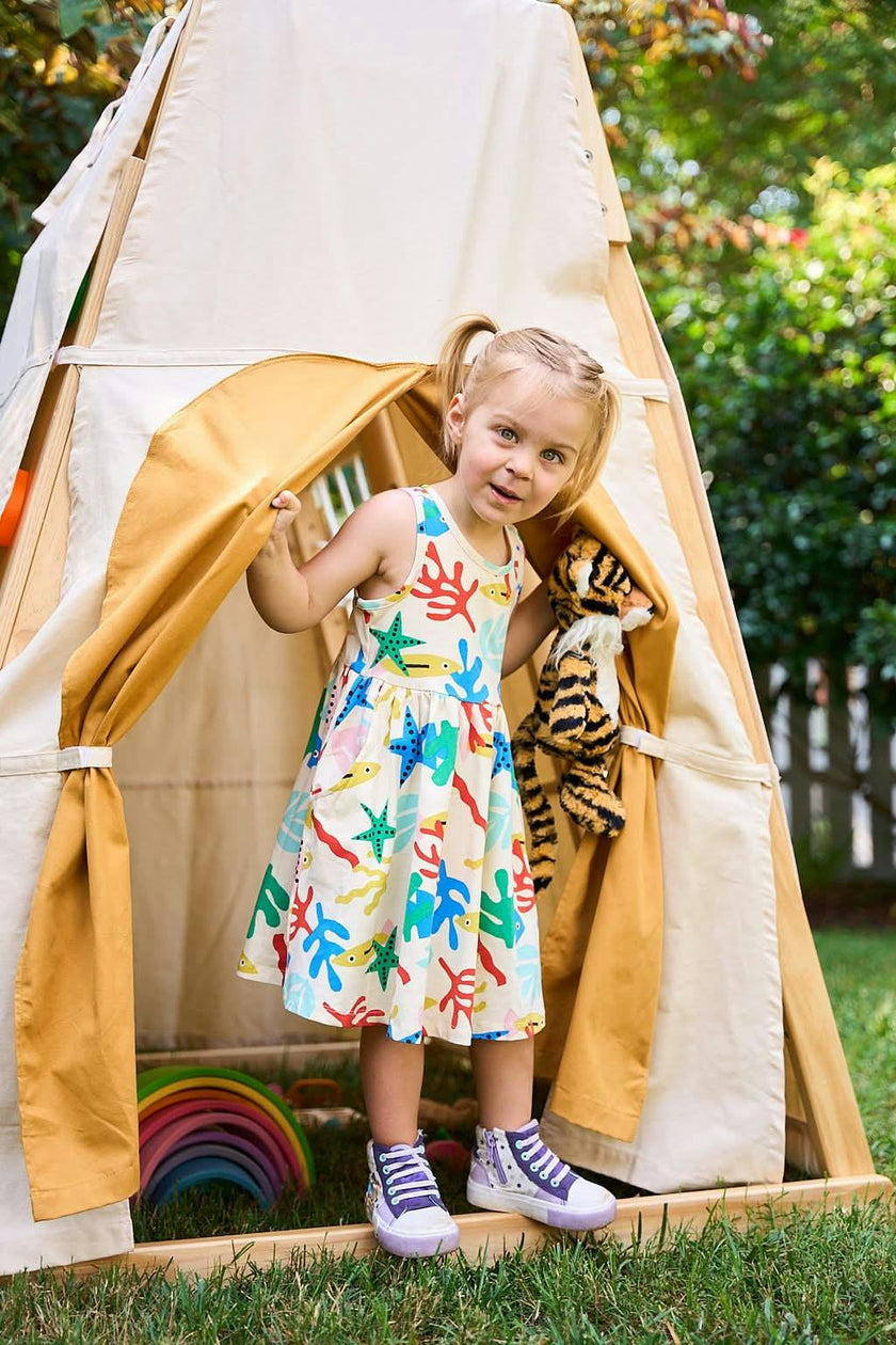 Magnolia 7-in-1 Real Wood Playset | Indoor & Outdoor Climbing Gym for Kids