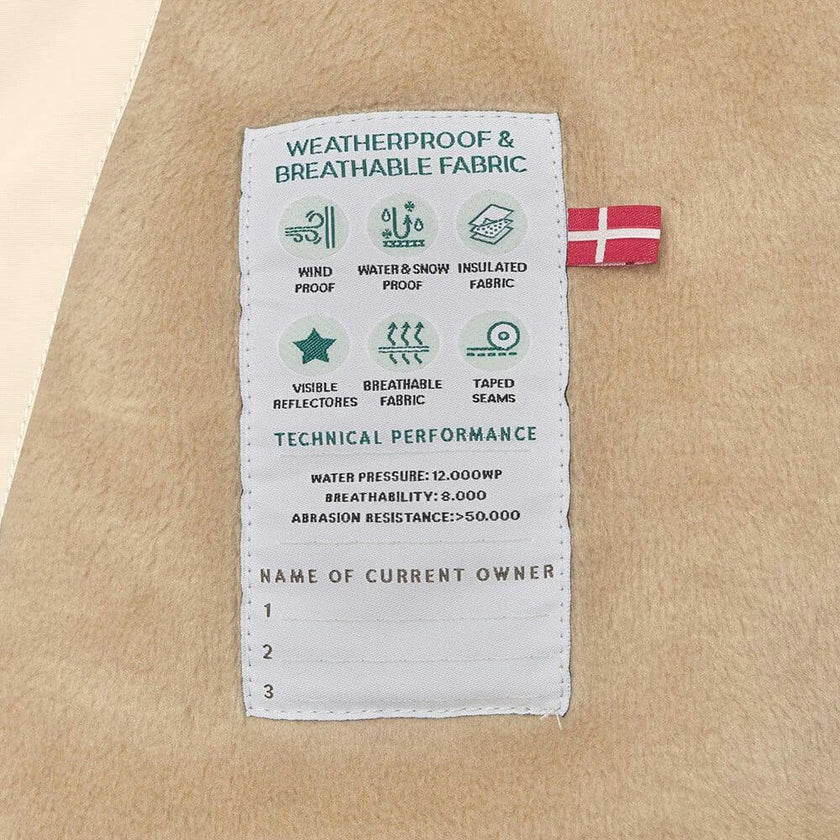 MINI A TURE MATWANG Fleece Lined Winter Jacket - Angora Cream