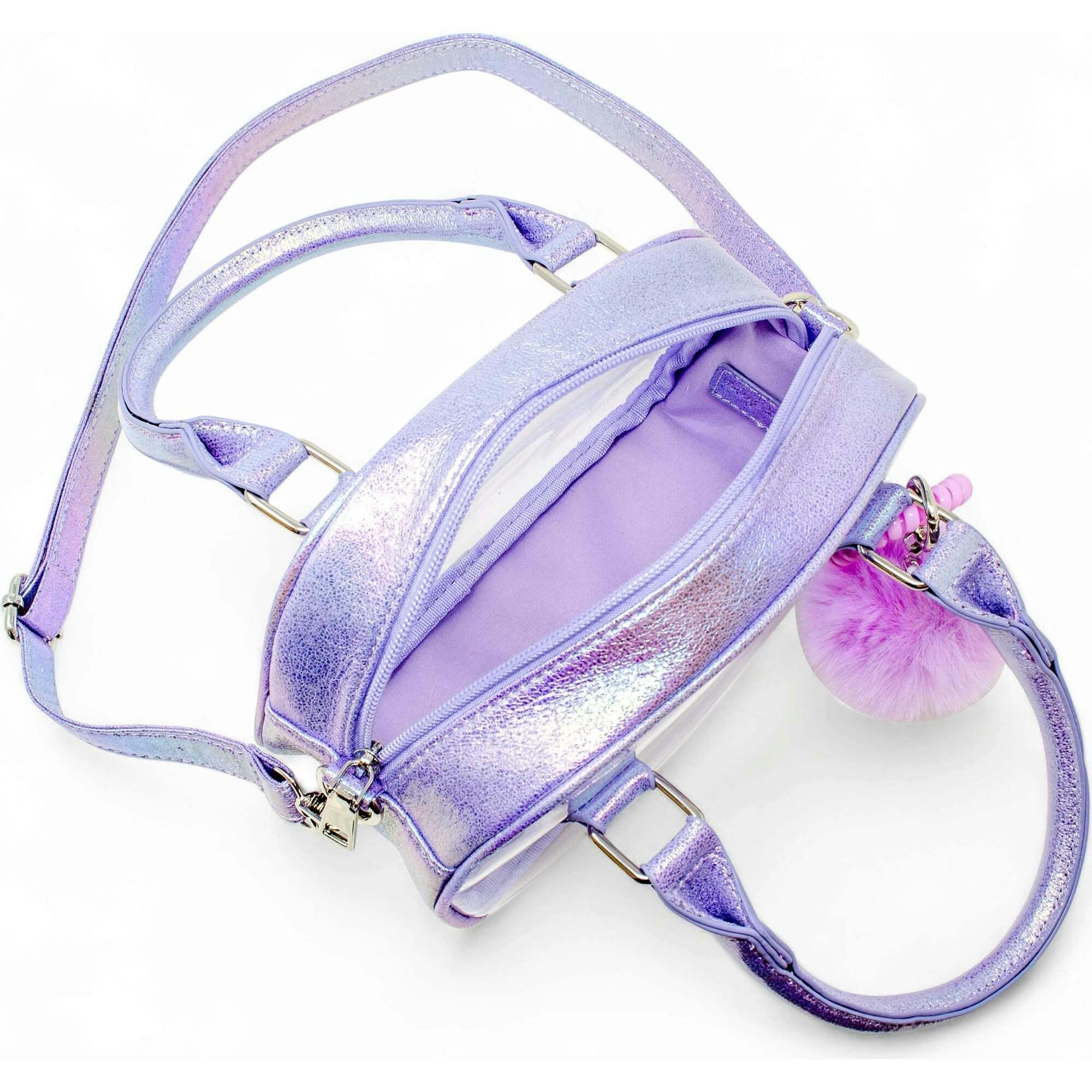 Girl's Game Day Glam Clear Crossbody Handbag
