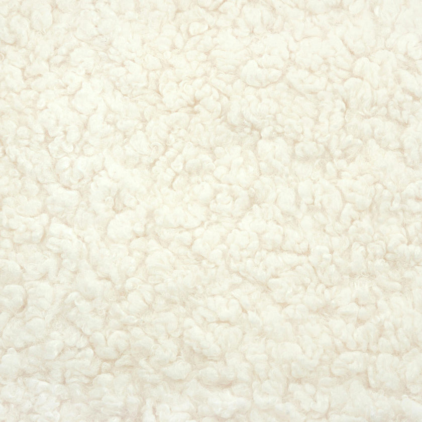 Kiwi Plus Power Glider Recliner W/ Power Headrest In Cream Shearling