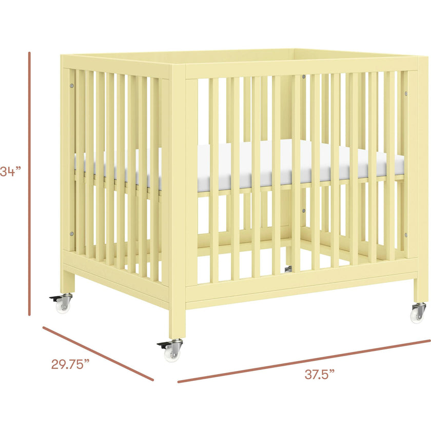 Rolli All-Stages® Midi Crib Conversion Kit in Pale Yellow