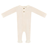 Velour Ribbed Button Front Stretchie