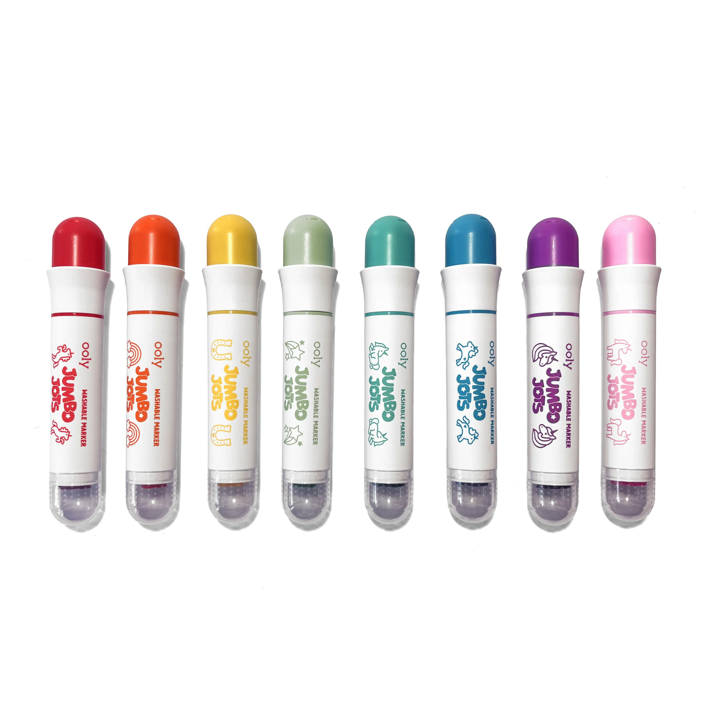 Jumbo Jots Dual Tip Stamp Markers - Unicorn - Set of 8