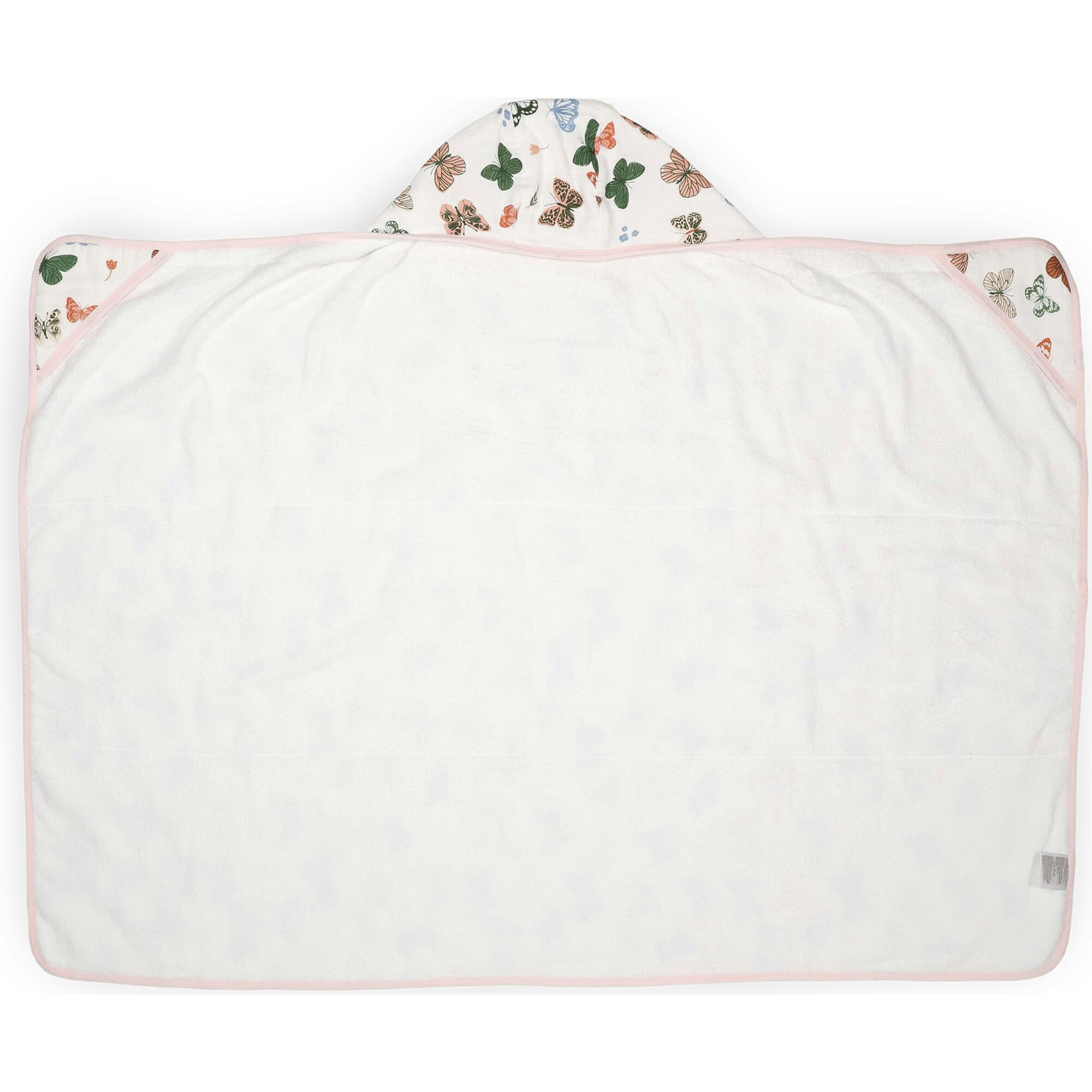 Toddler Hooded Towel - Butterflies