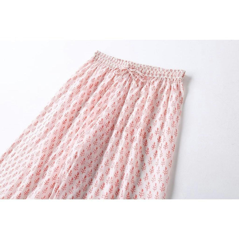 Block-Printed Women's Loungewear Gift Set