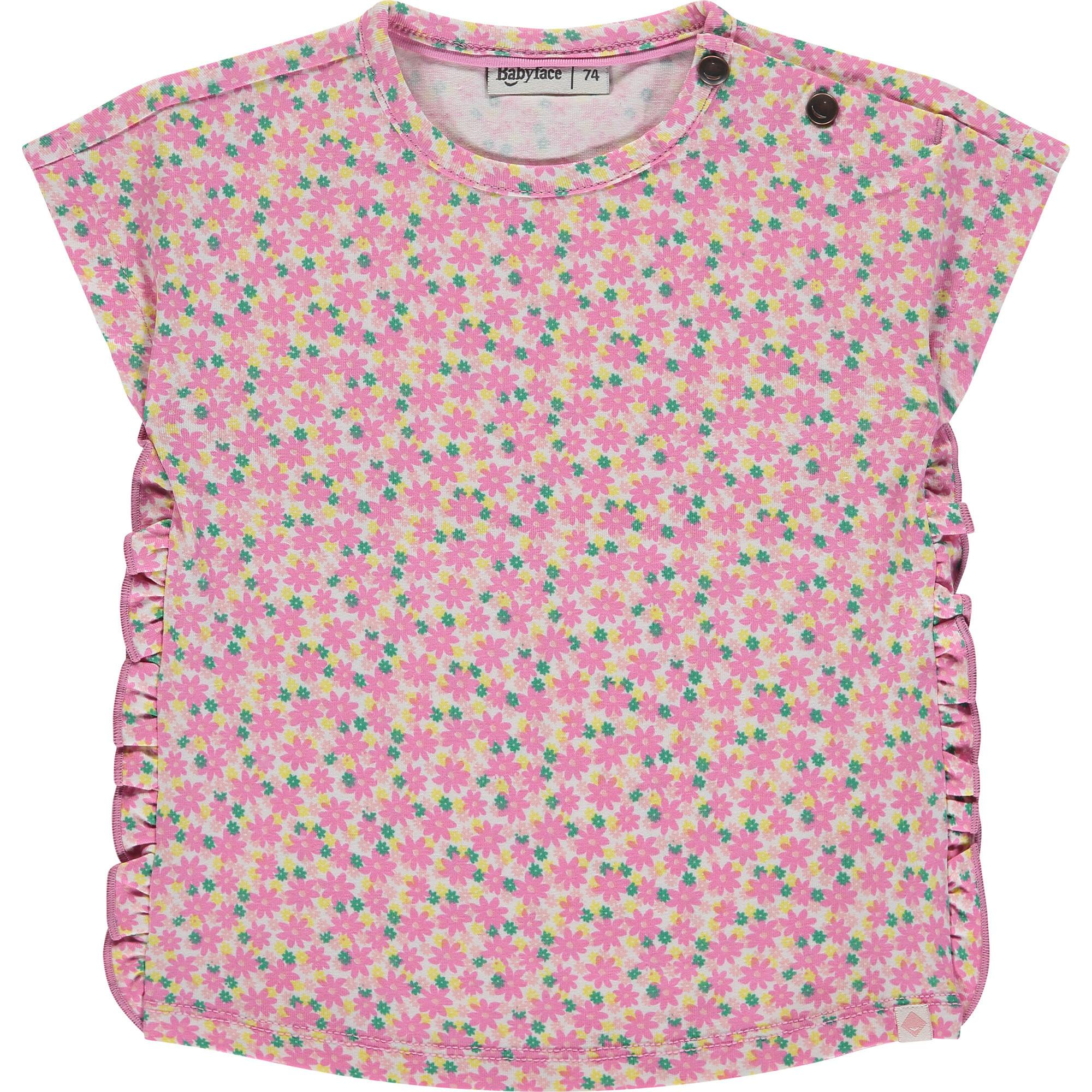 Ruffle Floral T-Shirt