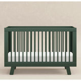 Hudson 3-In-1 Convertible Crib With Toddler Bed Conversion Kit In