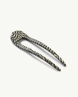 French Hair Pin in Perle Noir