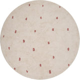 Dotted Washable Organic Cotton Rug