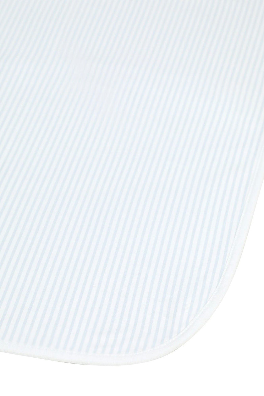 Blue Classic Stripes Receiving Blanket