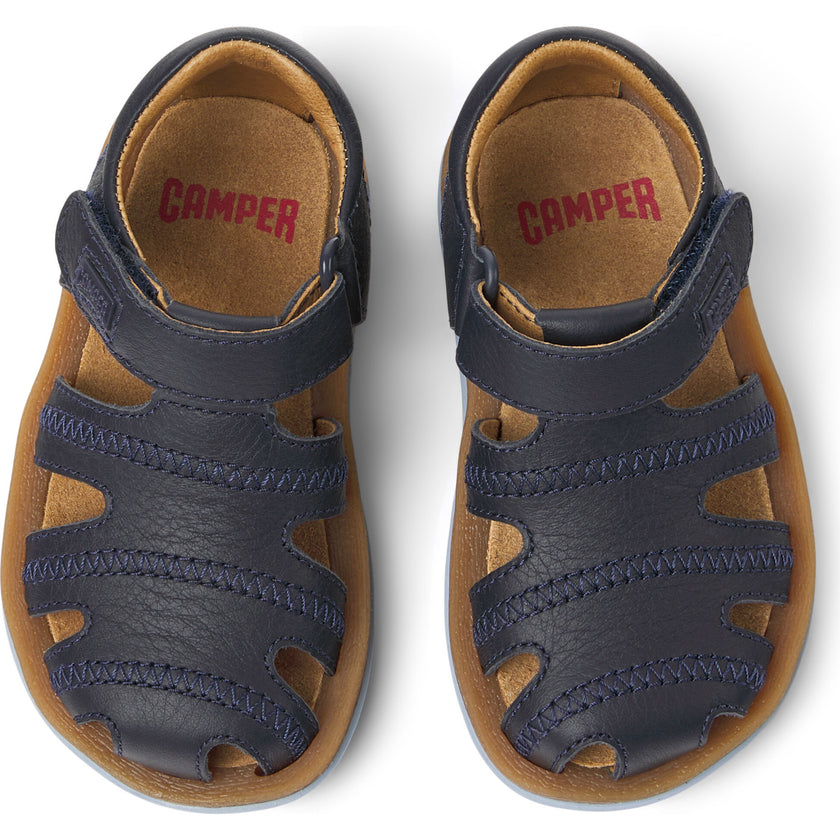 First Walkers Bicho Sandals Hook&Loop, Navy