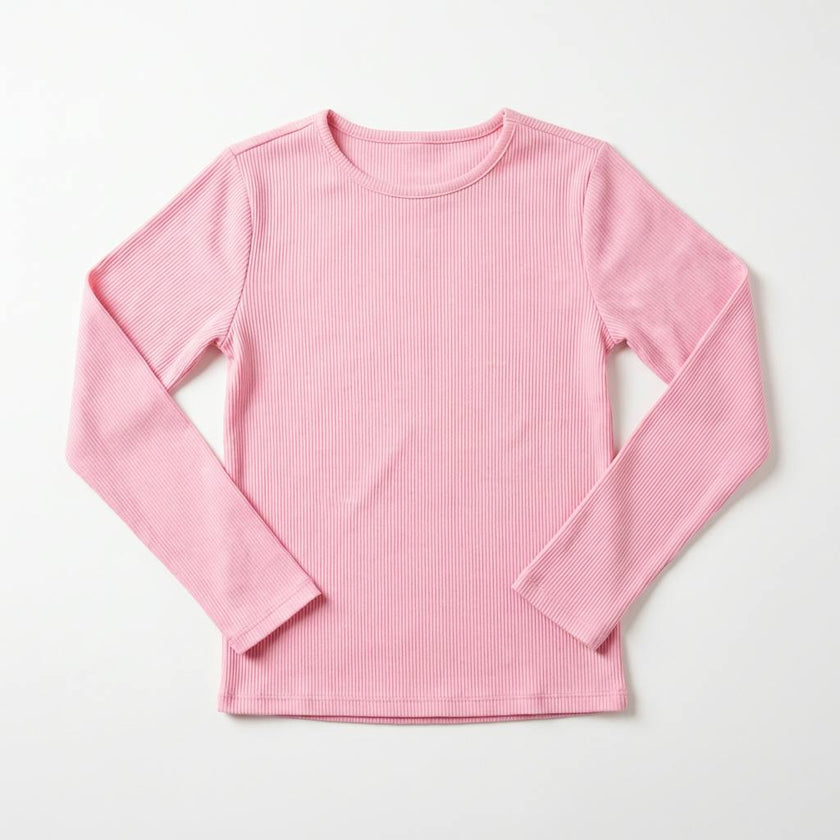 Girls Ribbed T-Shirt