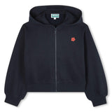 Girls Navy Blue Boke Flower Tracksuit
