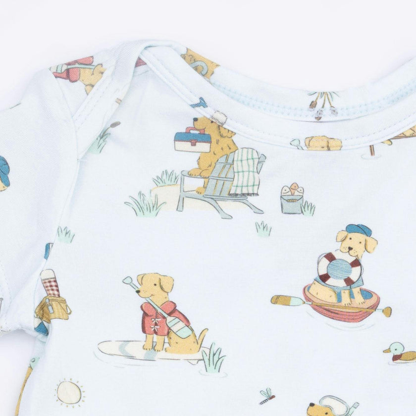 Lake Buddy Dogs - Short Sleeve Bodysuit