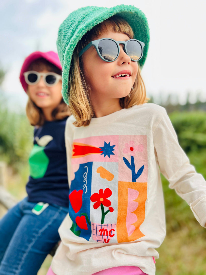 Recycled Cotton MC Graphic Kid T-Shirt