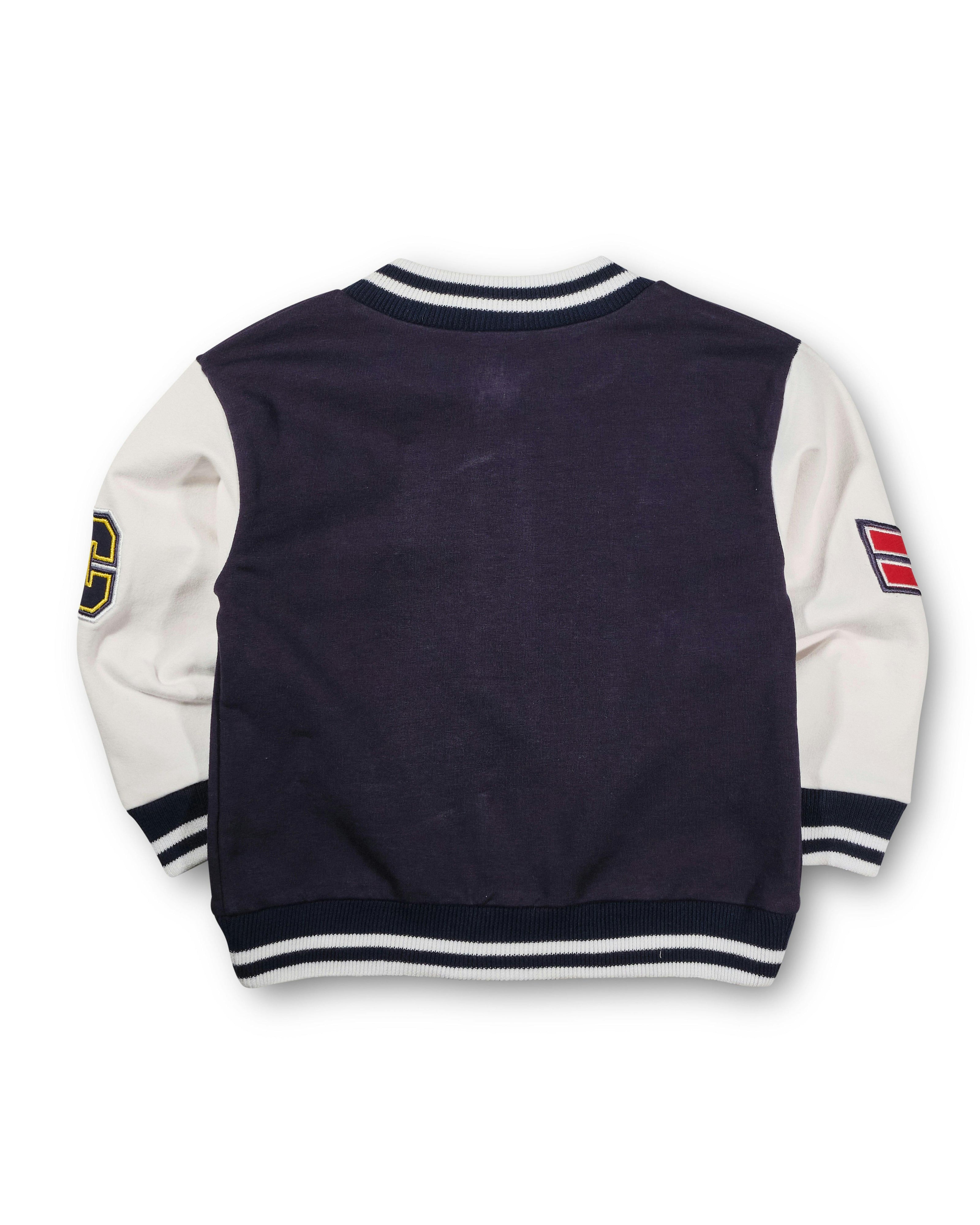 French Terry Varsity Sports Jacket