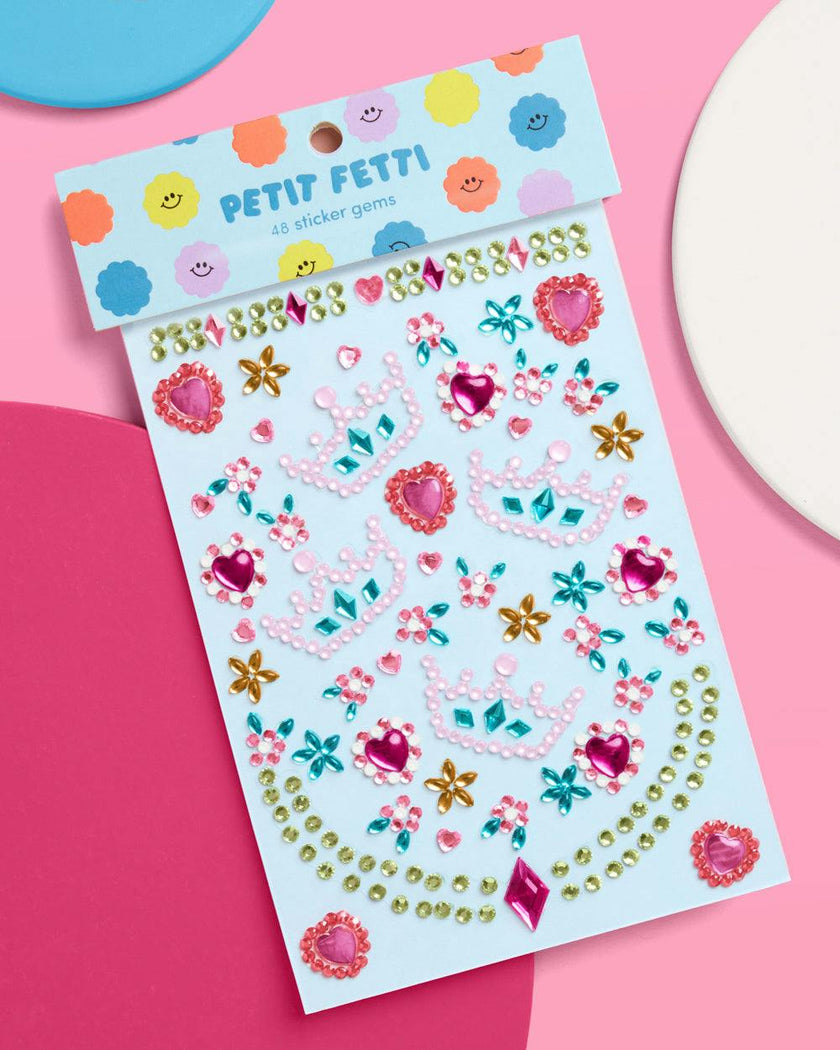 Pretty Princess Gem Set - 53 adhesive gems