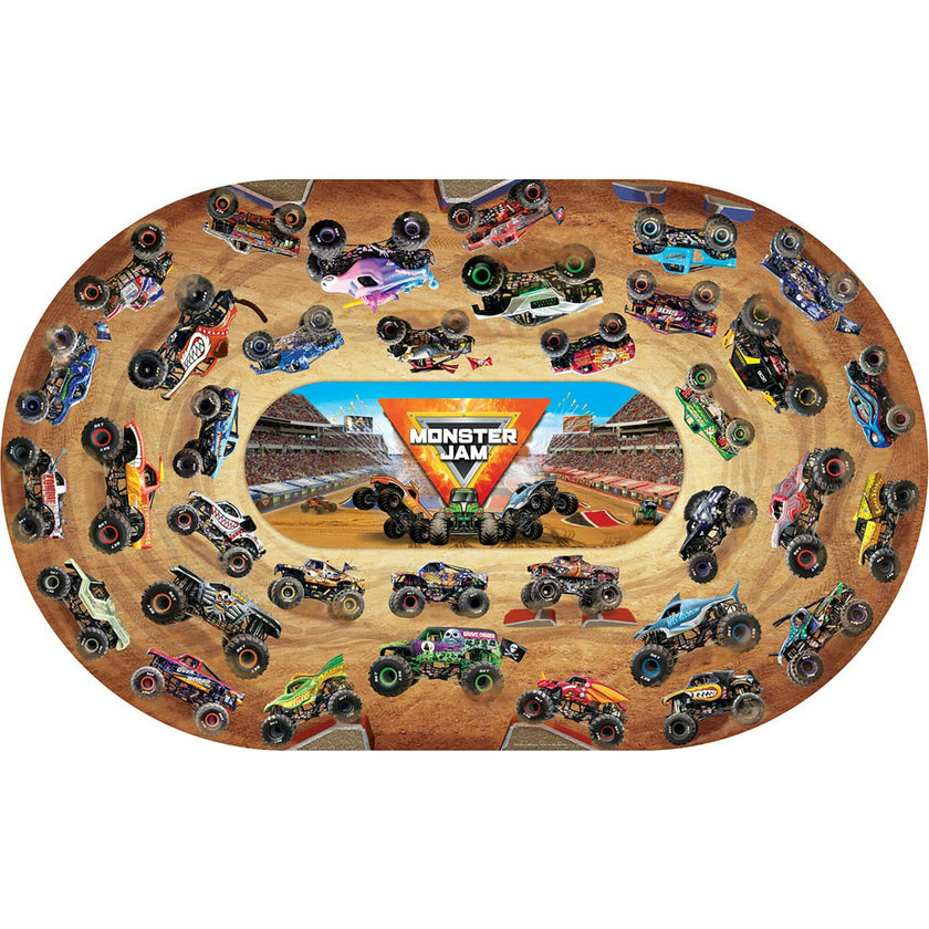 Monster Jam: Giant Floor Puzzle - 74 pc