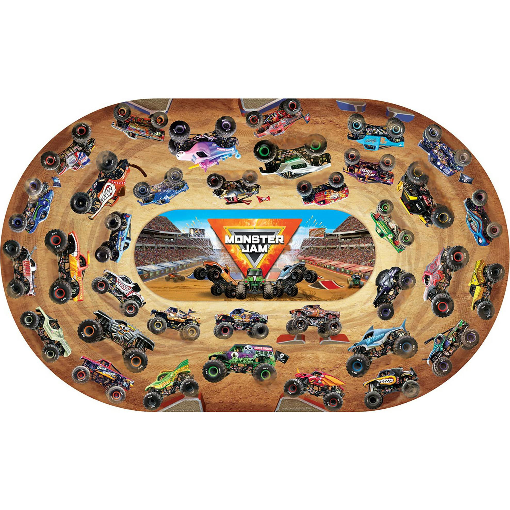 Monster Jam: Giant Floor Puzzle - 74 pc