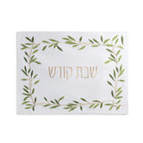 Green Wreath Challah Cover