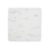 Cotton Muslin Swaddle Blanket - Partly Cloudy