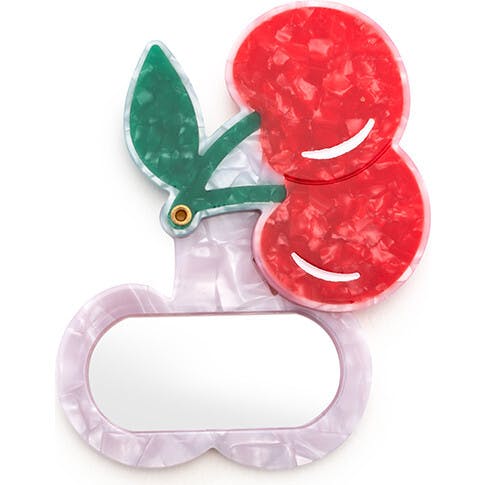 Cherry Compact Mirror