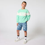 Denim shorts for Boy with logo