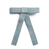 Halo Luxe Jean Embellished Long Tail Clip - Light Jean Wash