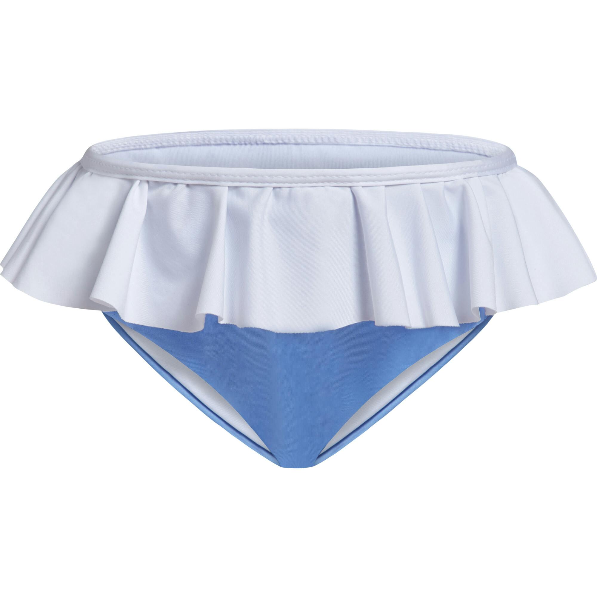 Ruffled Bikini Bottom Duo, Blue Deep (set Of 2)