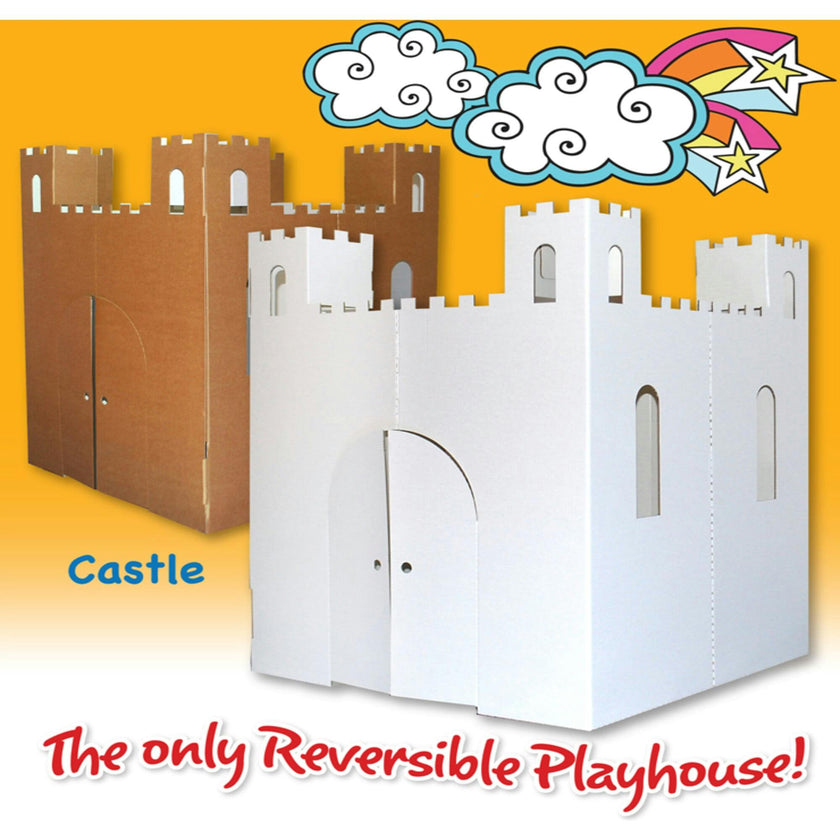 Blank Castle - Personalize a Cardboard Fort