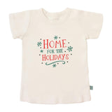 graphic tee | home for the holidays