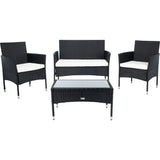 Abdul 4-Piece Living Set