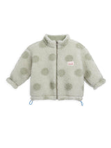 children's merino wool bomber jacket - polka dots