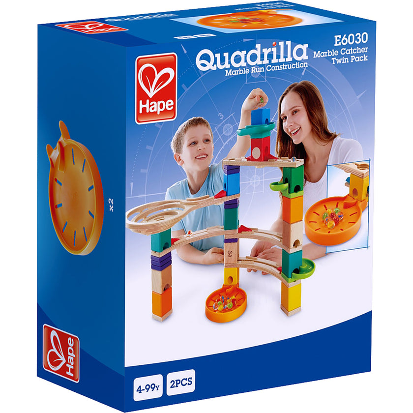 Hape: Quadrilla: Marble Catcher Twin Pack - 2 Marble Catchers
