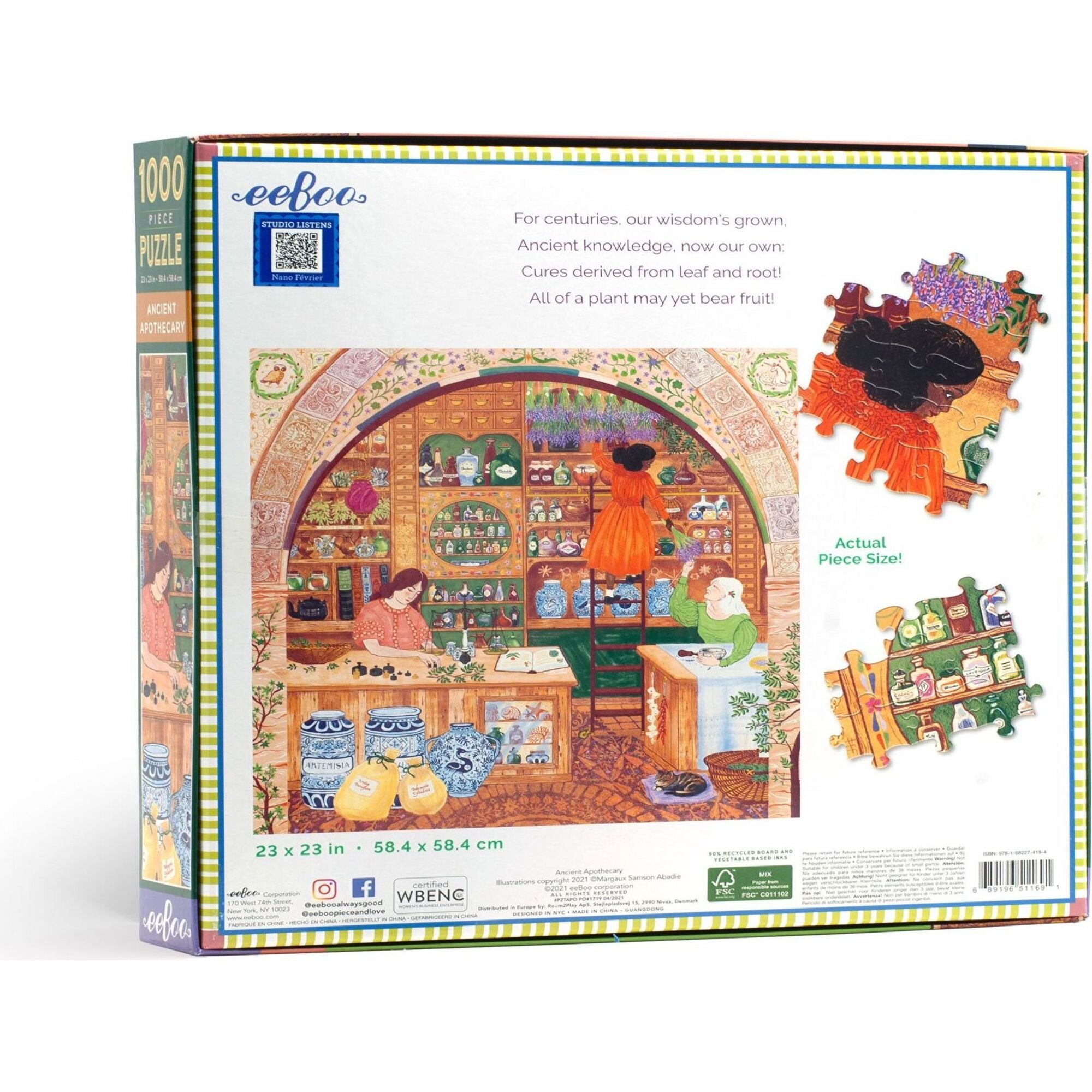 Piece and Love Ancient Apothecary Jigsaw Puzzle