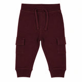Kids Pocket Joggers - Burgundy