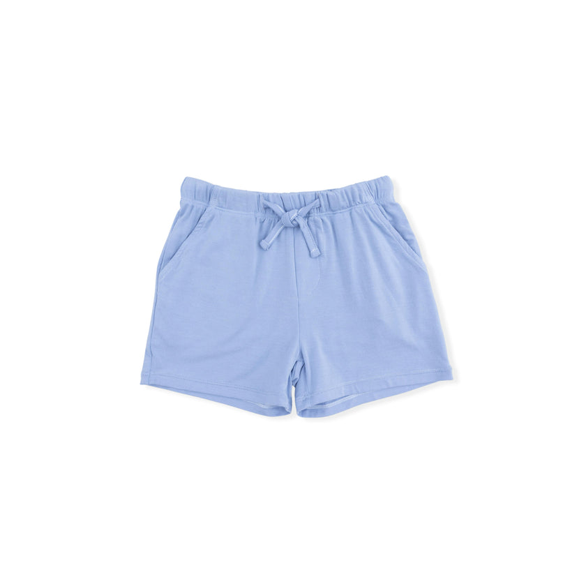 Bubbly Sailboats Blue - Polo with Casual Short